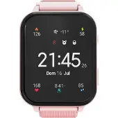 Canyon montre intelligente Alfie KW-37 PINK, 1.69" IPS, IP66, Nano-SIM, appels bidirectionnels, 16 jeux, 512MB, MP3 Study&Game