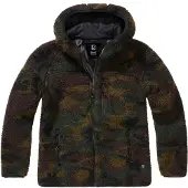 Brandit Veste mi-saison marron / gris / vert