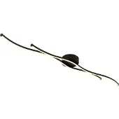 Globo Lighting Plafonnier métal noir mat, LED