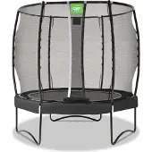 Exit Allure Premium Trampoline ø253cm – Sur pieds – Rond – Noir