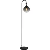 Globo Lighting |Lampadaire métal noir mat, 1x E27 LED