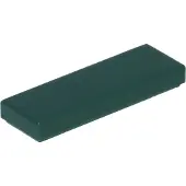 LEGO 1x3 carreaux 63864 - 250 pièces vert foncé