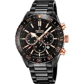 Festina acier inoxydable hommes montre bracelet bleu Fashion D2UF20577/1