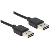 DeLOCK EASY-USB - Câble USB - USB (M) pour USB (M) - USB 2.0 - 1 m - noir