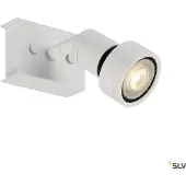SLV PURI 1 plafonnier, blanc mat, 1xGU10, max. 1x50W, avecReproductions