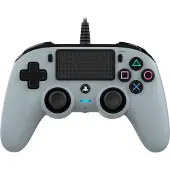 Nacon PS4 Official Manette Filaire Argent