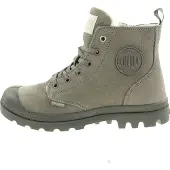 Palladium Bottines à lacets 'Pampa' gris / gris foncé