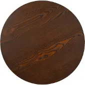 vidaXL Table de bistrot brun foncé 50 cm MDF