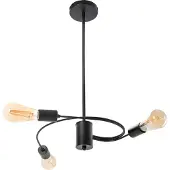 Toolight Lampe APP740-3CP Black