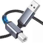 Reagle Câble USB A-B 5m USB-B pour imprimante et scanner