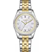 Lee cooper Montre-bracelet pour dames LC08033.220 Gold Fashion comme cadeau.