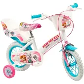 Toimsa Children's Bike 12 Psi Patrol White 1281 Girl