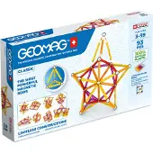 Geomag Ensemble d'aimants - Classic+ Recyclé - 93 Parties - - UneTaille - Jouets Magnétiques