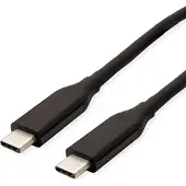 Value Câble USB4 Gen 3, Emark, C-C, ST/ST, 40Gbit/s, 100W, noir, 0,8 m
