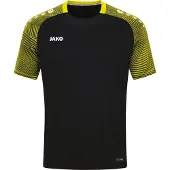 Jako T-shirt unisexe Performance, couleur:noir/soft yellow, taille:S