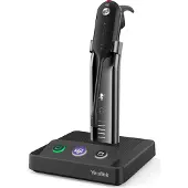 Yealink WH63 UC, Sans fil, Bureau / centre d'appel, 20 - 14000 Hz, 19 g, Casque avec microphone, Noir