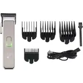 Jata Tondeuse et rasoir pour hommes JBCP3325 avec 4 guides de coupe de 3 à 13 mm. Utilisation avec ou sans fil. 3 vitesses. Accessoires inclus. Jusqu'à 4 heures d'autonomie