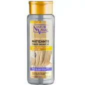 Naturaleza Y Vida NaturVital Shampooing pour cheveux blonds neutralisant les tons jaunes, 300ml