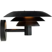 Dyberg-Larsen Luminaires d'extérieur , DL25, dimmable, Noir, Métal, Scandinave