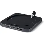 Satechi Aluminum Mac Mini Stand Hub Gris