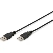Digitus ASSMANN Câble de connexion USB 2.0, USB-A - USB-A mâle, 1,0 m
