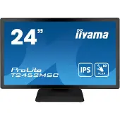 Iiyama ProLite T2452MSC-B1 Écran d'ordinateur 60,5 cm (23.8" ) 1920 x 1080 pixels Full HD LCD Écran tactile Multi-utilisateurs Noir (T2452MSC-B1)