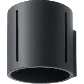 Sollux Applique INEZ noir 1xG9 8W aluminium 10x12x10cm