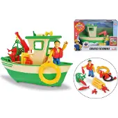 Simba Bateau de pêche Sam Charlie avec figurine