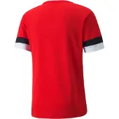 Puma Maillot 'TeamRISE' rouge / noir / blanc