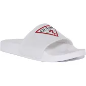 GUESS Sandales à enfiler enPolyuréthanepour homme Colico Blanc – undefined / Blanc