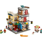 LEGO Creator 31097 Stadthaus mit Zoohandlung & Café Bausatz