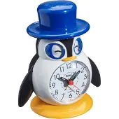 Mebus 26514 Réveil à quartz pour enfants motif pingouin