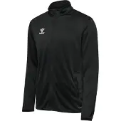 Hummel Veste de survêtement 'Essential' noir / blanc