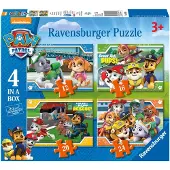 Ravensburger PAW Patrol Puzzle, 4in1