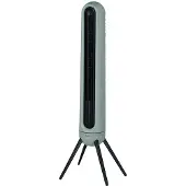 Ardes AR5T1001 ROCKET Ventilateur à tour gris avec télécommande et affichage LED