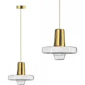 Toolight Lampe Suspendue APP553-1CP Gold