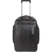 Piquadro Valise Bv4817ub00bm Unie Noir Cuir