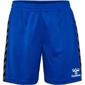 Hummel Pantalon de sport 'Authentic Pl' bleu / noir / blanc