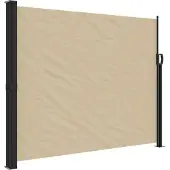 Syfax Auvent latéral rétractable beige 160x600 cm