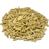 LEGO 1x1x3 Briques hautes beige clair - 14716 NOUVEAU Quantité 250x