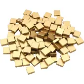 LEGO 1x1 Carreaux Or - 3070b NOUVEAU ! Quantité 250x