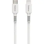 Hama Câble de charge "Eco", USB-C - Lightning, 1 m, blanc (00187284)