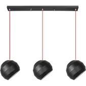 Toolight Lampe Suspendue APP383-3CPR Black