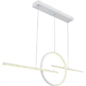 Globo Lampe à suspendre métal blanc, LED