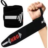 NRG Fitness Bandes de poignet de dynamophilie W2