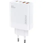 Dudao Gan A65Eu 2Xusb-A / 2Xusb-C Pd 65W chargeur secteur - Blanc