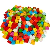LEGO DUPLO 2x2 briques Briques de base Mélangé - 3437 NOUVEAU ! Quantité 25x