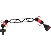 SeaLife Connect Ball Kit Flexible Arm Argenté