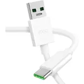 OPPO Câble USB vers USB-C Original DL129 VOOC 65W Blanc 1m