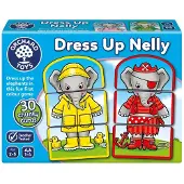Orchard Toys Les tenues de Nelly l'éléphant - Jeu de correspondance des couleurs - ORCHARD
